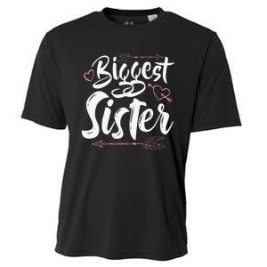 Beautiful Biggest Sister Matching Daughter Gift Cooling Performance Crew T-Shirt