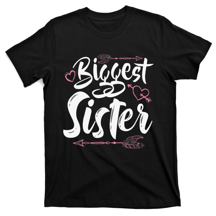 Beautiful Biggest Sister Matching Daughter Gift T-Shirt