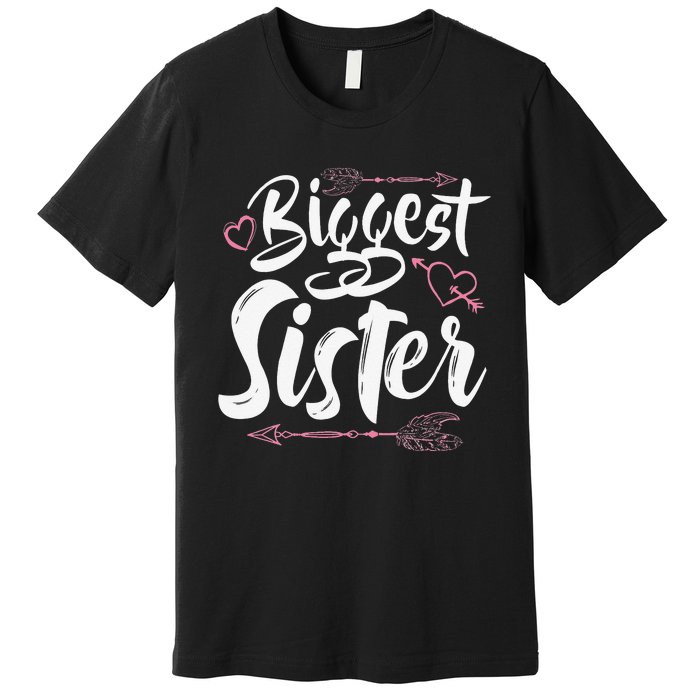 Beautiful Biggest Sister Matching Daughter Gift Premium T-Shirt