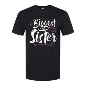 Beautiful Biggest Sister Matching Daughter Gift Softstyle CVC T-Shirt