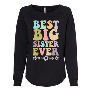  Best Big Sister Ever 's baby announcement idea Womens California Wash Sweatshirt