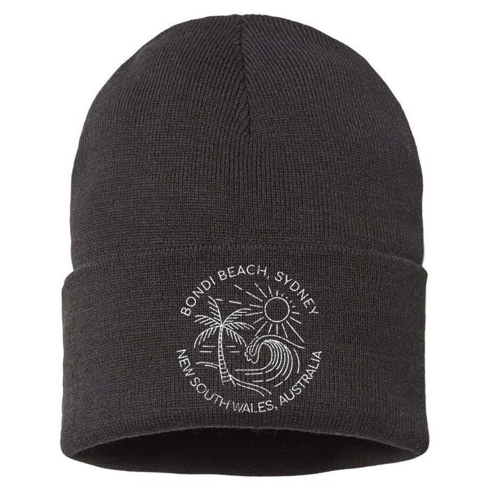 Bondi Beach Sydney New South Wales Australia Sustainable Knit Beanie