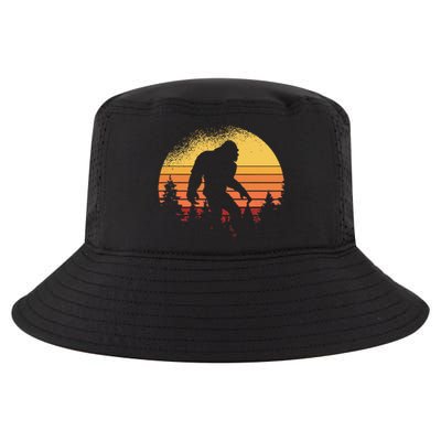 Bigfoot Believer Silhouette Sasquatch Cool Comfort Performance Bucket Hat