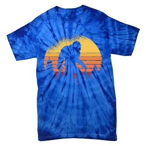 Bigfoot Believer Silhouette Sasquatch Tie-Dye T-Shirt