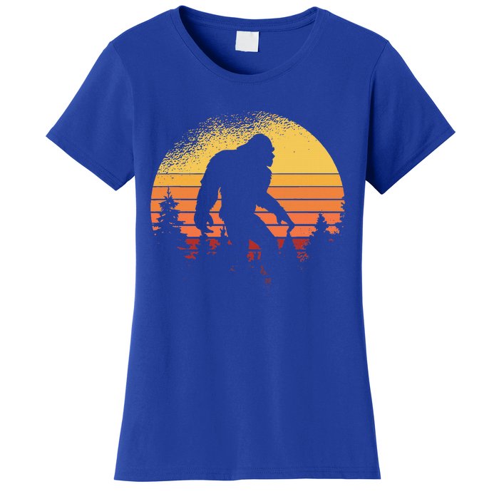 Bigfoot Believer Silhouette Sasquatch Women's T-Shirt