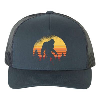 Bigfoot Believer Silhouette Sasquatch Yupoong Adult 5-Panel Trucker Hat