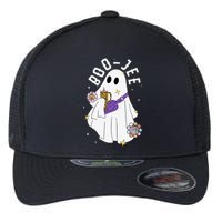 Boujee BooJee Spooky Season Cute Ghost Halloween Costume Flexfit Unipanel Trucker Cap