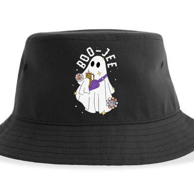 Boujee BooJee Spooky Season Cute Ghost Halloween Costume Sustainable Bucket Hat