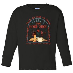 Belles Book Shop Tale As Old As Time Toddler Long Sleeve Shirt