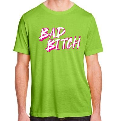 Bad Bitch Salty Attitude Bossy Swear Words Feminist Great Gift Adult ChromaSoft Performance T-Shirt