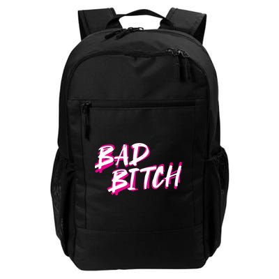 Bad Bitch Salty Attitude Bossy Swear Words Feminist Great Gift Backpack