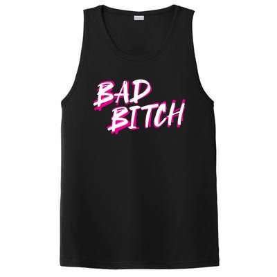 Bad Bitch Salty Attitude Bossy Swear Words Feminist Great Gift PosiCharge Competitor Tank