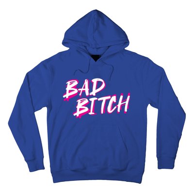 Bad Bitch Salty Attitude Bossy Swear Words Feminist Great Gift Hoodie