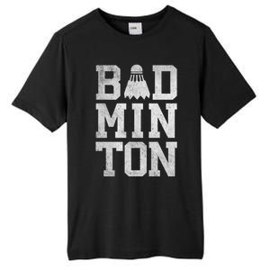 Badminton Birdies Shuttlecock Gift Tall Fusion ChromaSoft Performance T-Shirt