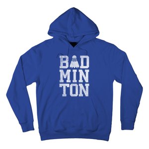 Badminton Birdies Shuttlecock Gift Hoodie