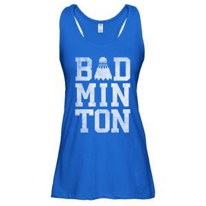 Badminton Birdies Shuttlecock Gift Ladies Essential Flowy Tank