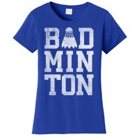 Badminton Birdies Shuttlecock Gift Women's T-Shirt