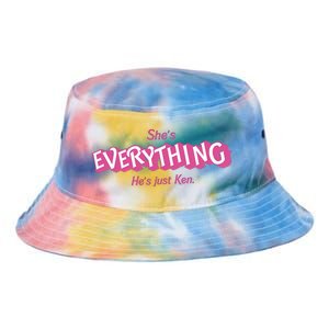 Bar Bie Shes Everything Hes Just Ken As Ken Tie Dye Newport Bucket Hat