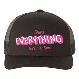 Bar Bie Shes Everything Hes Just Ken As Ken Yupoong Adult 5-Panel Trucker Hat