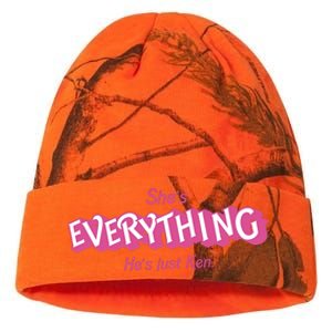 Bar Bie Shes Everything Hes Just Ken As Ken Kati Licensed 12" Camo Beanie