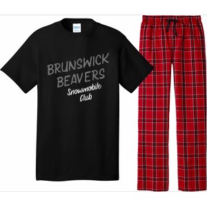 Brunswick Beavers Snowmobile Club Team Pajama Set