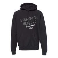 Brunswick Beavers Snowmobile Club Team Premium Hoodie