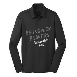 Brunswick Beavers Snowmobile Club Team Silk Touch Performance Long Sleeve Polo