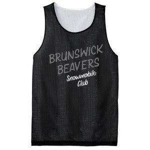 Brunswick Beavers Snowmobile Club Team Mesh Reversible Basketball Jersey Tank