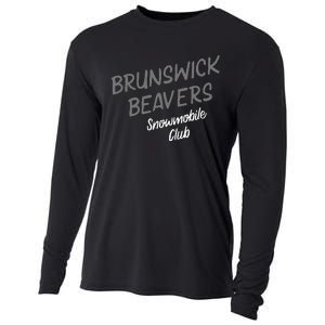 Brunswick Beavers Snowmobile Club Team Cooling Performance Long Sleeve Crew