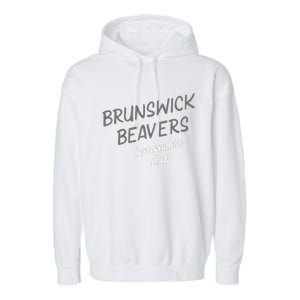 Brunswick Beavers Snowmobile Club Team Garment-Dyed Fleece Hoodie