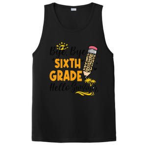 Bye Bye Sixth 6th Grade Hello Summer Last Day Of School PosiCharge Competitor Tank