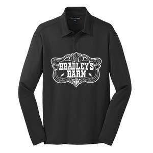 BradleyS Barn Studio Graphic Silk Touch Performance Long Sleeve Polo