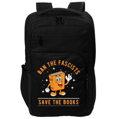 Banned Books Save The Books Bookworms Impact Tech Backpack