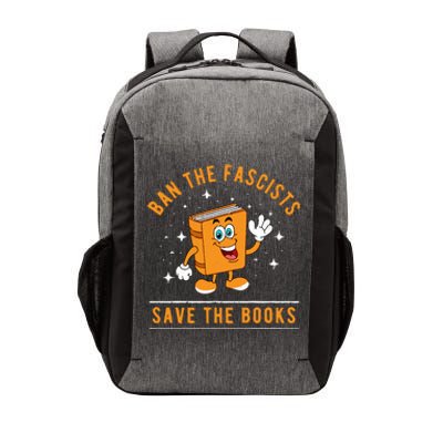 Banned Books Save The Books Bookworms Vector Backpack