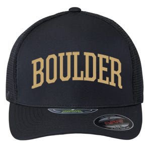 Boulder Boulder Sports College Style CO Flexfit Unipanel Trucker Cap