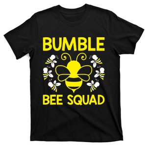 Bumble Bee Squad Bumblebee Team Group Family Friends T-Shirt