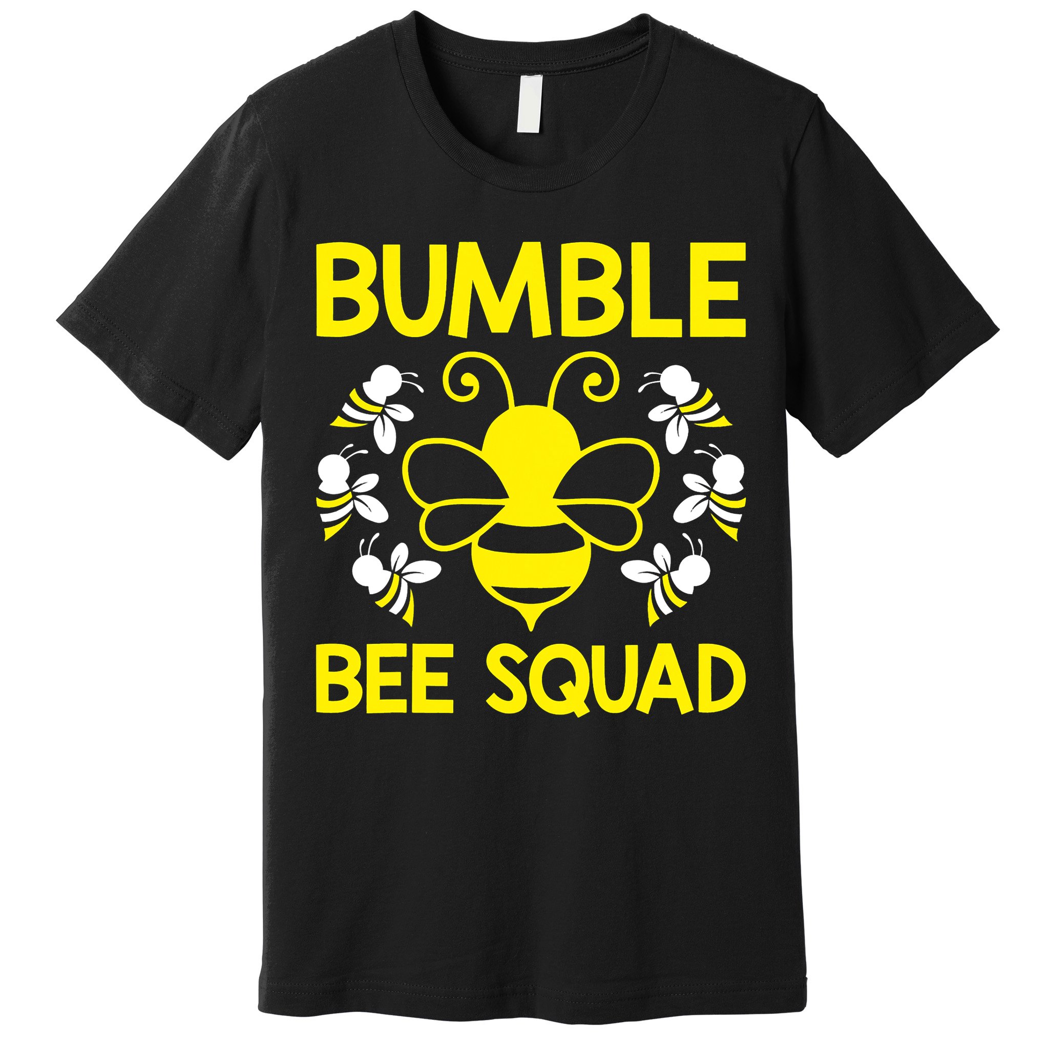 Bumble Bee Squad Bumblebee Team Group Family Friends Premium T-Shirt
