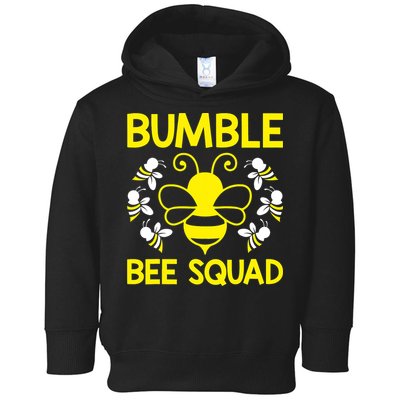 Bumble Bee Squad Bumblebee Team Group Family Friends Toddler Hoodie