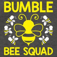 Bumble Bee Squad Bumblebee Team Group Family Friends Vector Backpack