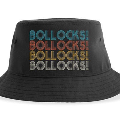 Bollocks British Slang Sustainable Bucket Hat