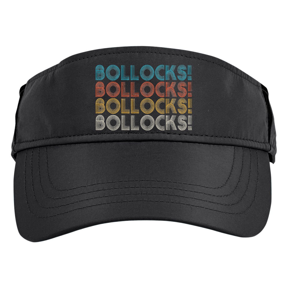 Bollocks British Slang Adult Drive Performance Visor