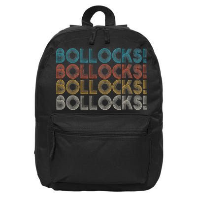 Bollocks British Slang 16 in Basic Backpack