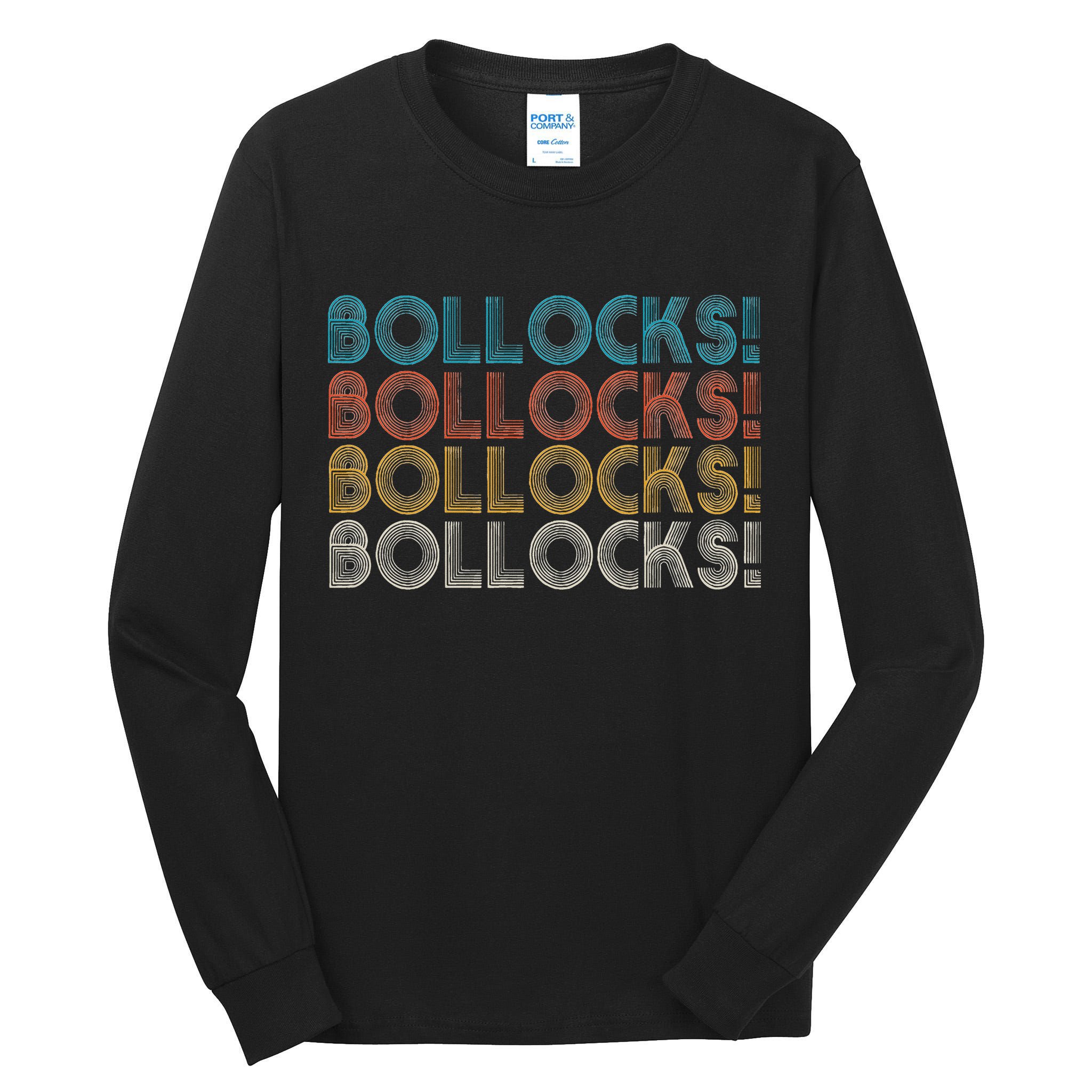 Bollocks British Slang Tall Long Sleeve T-Shirt
