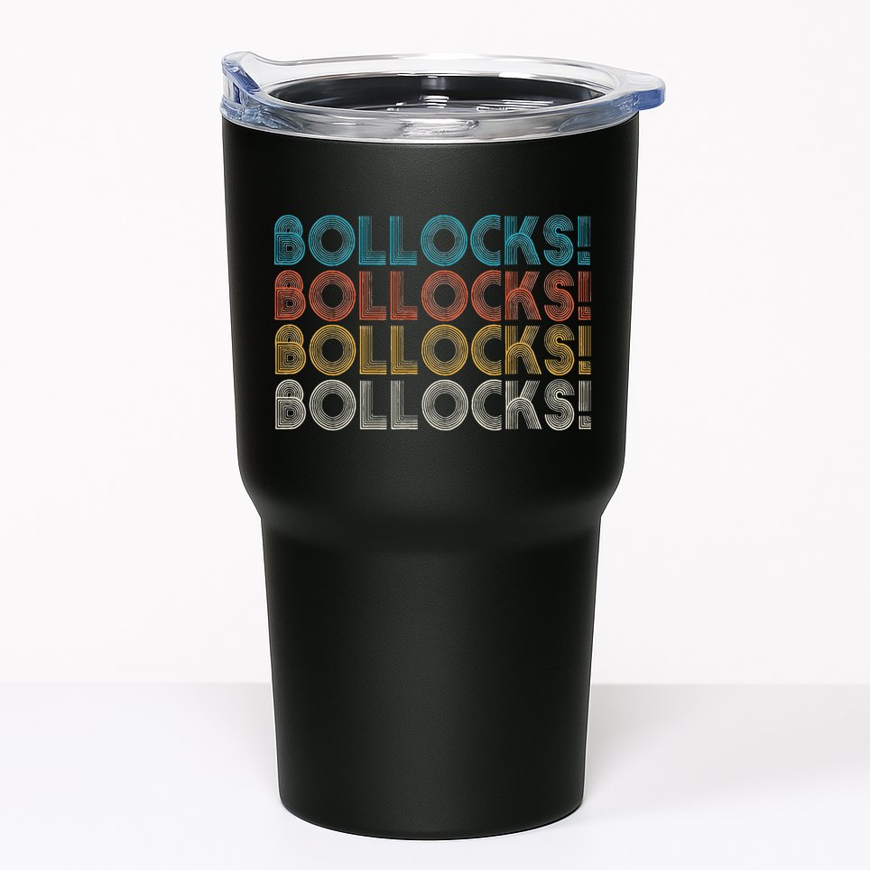Bollocks British Slang Tumbler