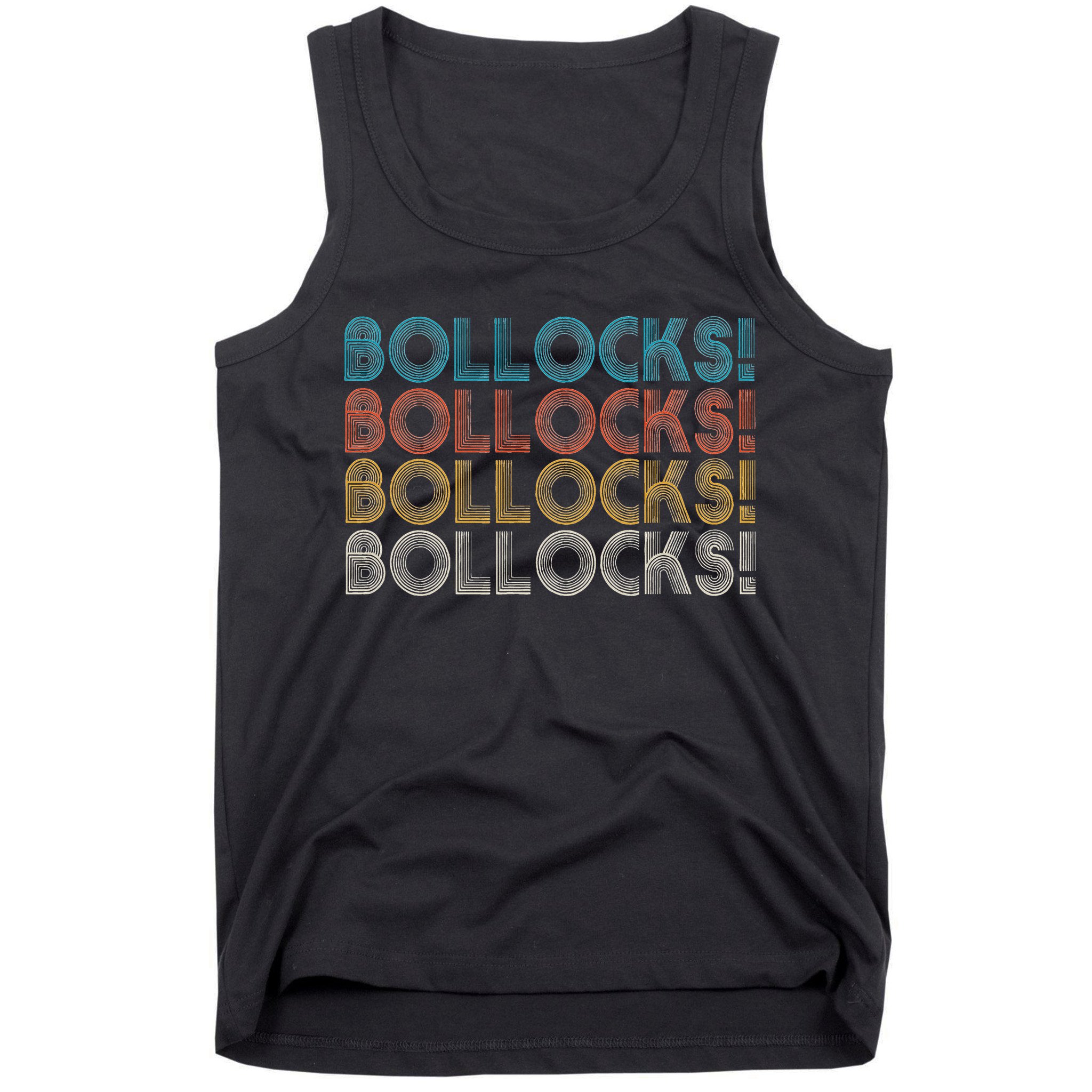 Bollocks British Slang Tank Top
