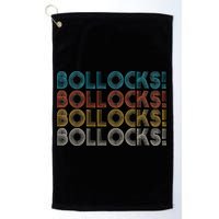 Bollocks British Slang Golf Towel
