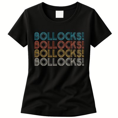 Bollocks British Slang Womens T-Shirt