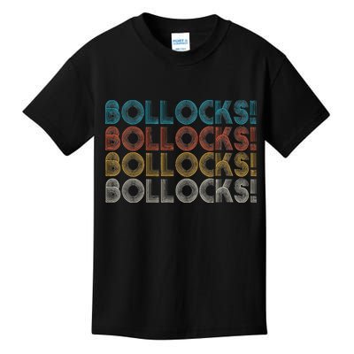 Bollocks British Slang Kids T-Shirt