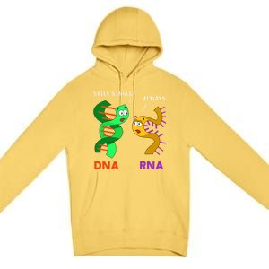 Biologist Botanist Science Nature Funny Biology Pun Gift Premium Pullover Hoodie