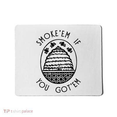 Beekeeping Bee  Smoke Them Honey Bees Gift Mousepad